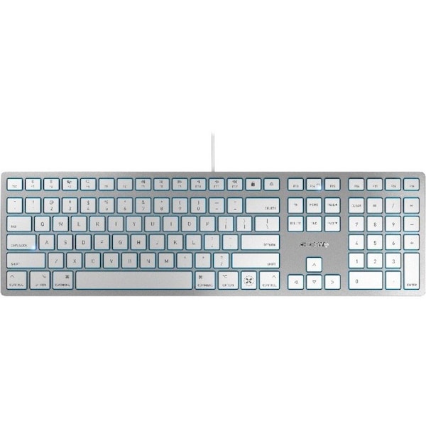 Cherry Ultra-flat design keyboard with Mac layout and USB-C connection JK-1620US-1 - main