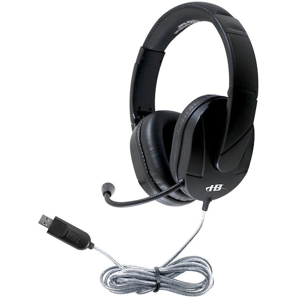 Hamiltonbuhl Hamilton Electronics M2USB MACH-2 Multimedia Stereo Headset with Steel Reinforced Gooseneck Mic M2USB - main