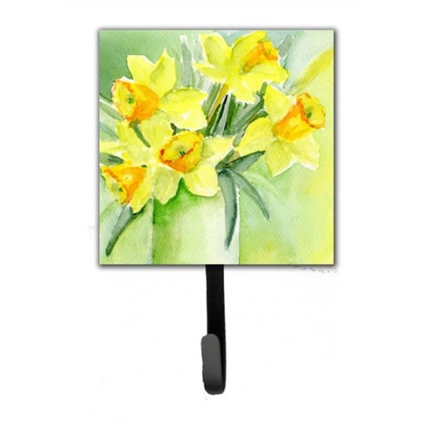Carolines Treasures Daffodils by Maureen Bonfield Leash or Key Holder BMBO970ASH4 - main