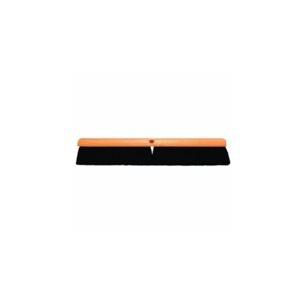 Magnolia Brush No. 10 Line Floor Brush, 24 in L, Hardwood, Black Tampico 455-1024LH - main