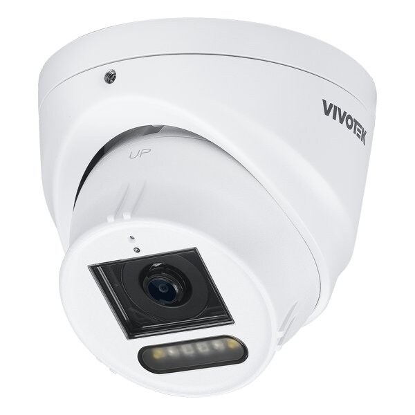 Vivotek V-Series 5MP Outdoor AI Turret IP Cam Dual-Light 2.8mm IT9383-HVW - main