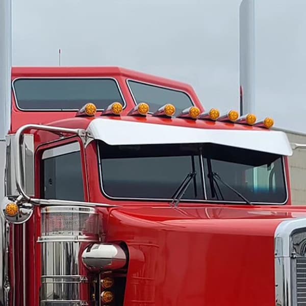 Ilc KENWORTH W900L YEAR 1990 2 PIECE BUS WINDSHIELD GLASS Heavy Duty Replacement Part KW W900L 1990 2 PIECE BUS WINDSHIELD GLASS - main
