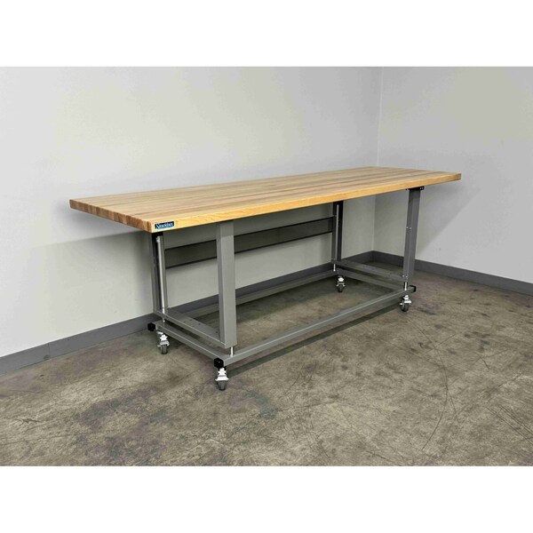 Stackbin Workbench, Mobile, Electric, Lift, Adj. M9636-2500-E-VB - main