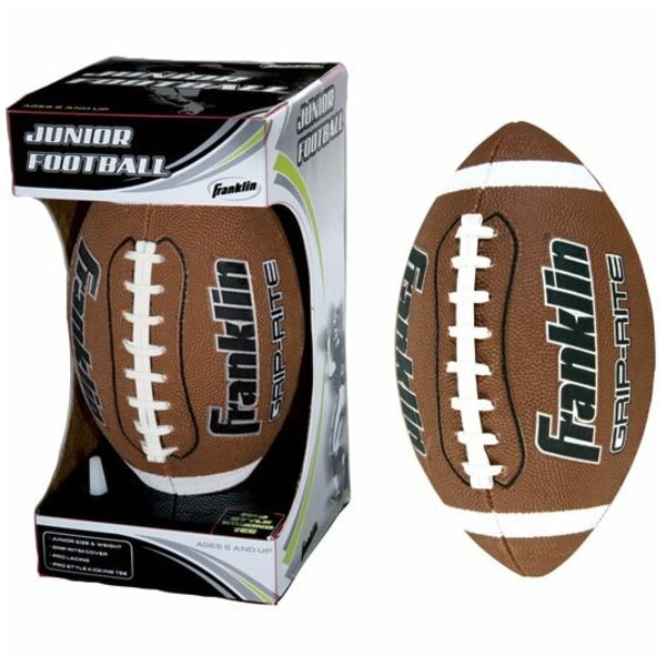 Franklin Sports Foot Ball, Leather 5010 - main