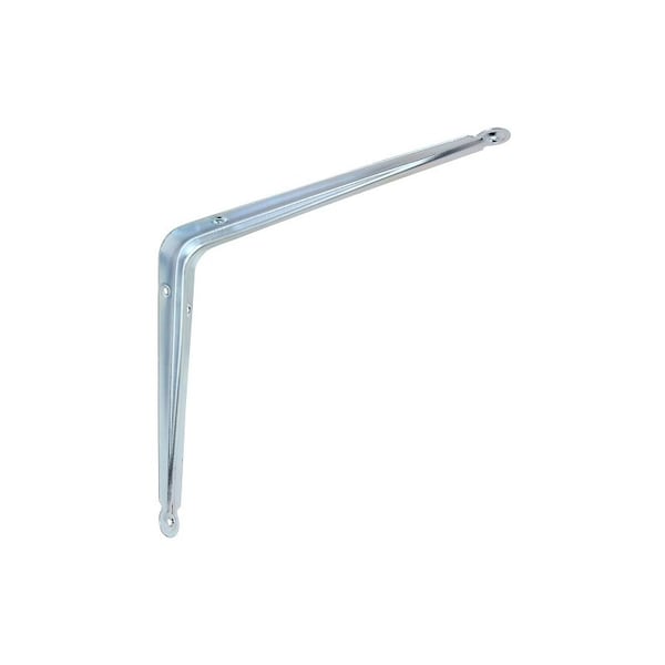 National Hardware 110BC N224485 Shelf Bracket, 35 lb, 10 in L, 178 in H, Steel, Zinc N110-205 - main