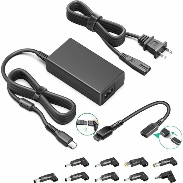 Battery Technology UNIVERSAL AC ADAPTER FOR 65W USB TYPE C 65WUSBC-UNI-BTI - main