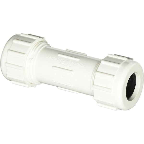 B & K COUPLING COMP PVC 1/2IN 160-103 | Zoro