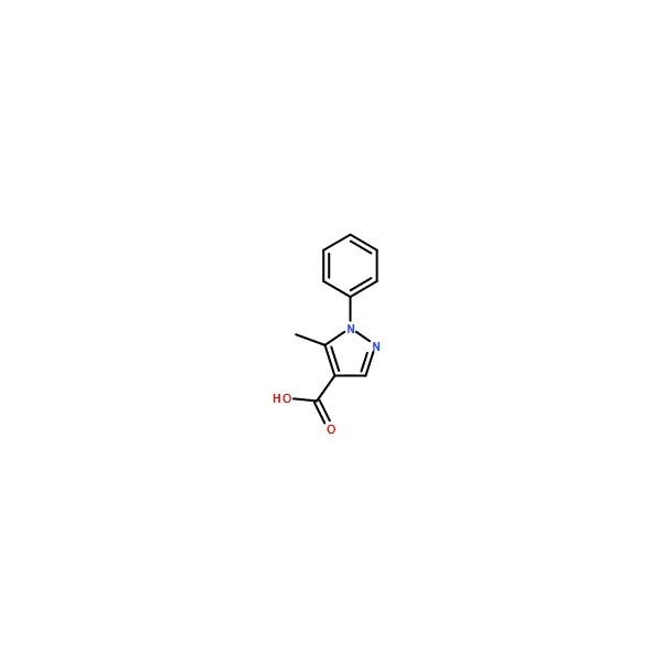 Ak Scientific 5-Methyl-1-phenyl pyrazole-4-carboxylic acid (1g), CAS 91138-00-0 X6238-1g - main