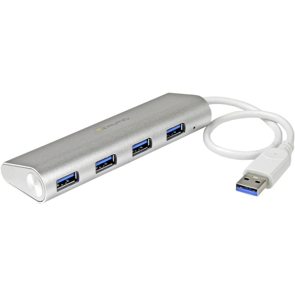 Startech.Com 4-Port USB Hub, USB A to 4x USB-A Ports, USB 5Gbps, Bus-Powered, Portable Laptop USB 3.0 Hub ST43004UA - main