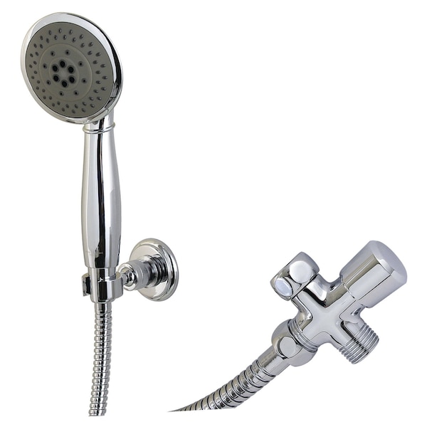 Kingston Brass Multi-Function Hand Shower Kit, Polished Chrome KX2521SD - main