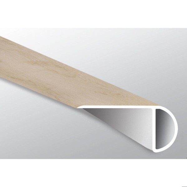 Msi LVT Trim, LVT, Blonde, 94 in L, 2.23 in W, Low Gloss ZOR-LVT-TR-0584 - main