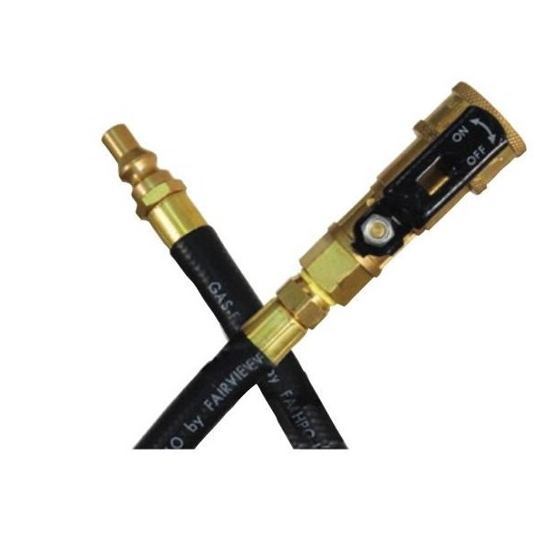 Jr Products 14 Inside Diameter Thermo Plastic RV Appliance Hose 14 Female Quick Disconnect Coupler x 14 M 07-31585 - main