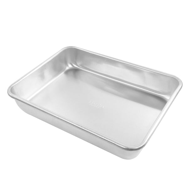 Martha Stewart 12 Inch x 8.75 Inch Aluminum Roaster Pan 129043.01 - main
