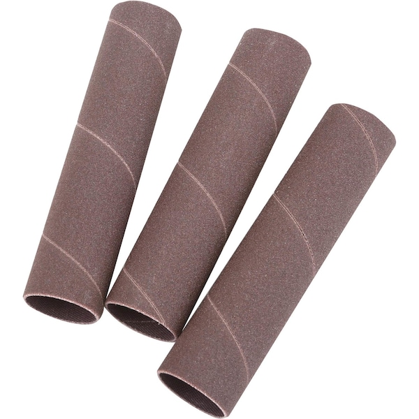 Grizzly 1" Dia. x 4-1/2" A/O Hard Sanding Sleeve, 150 Grit, 3PK H5444 - main