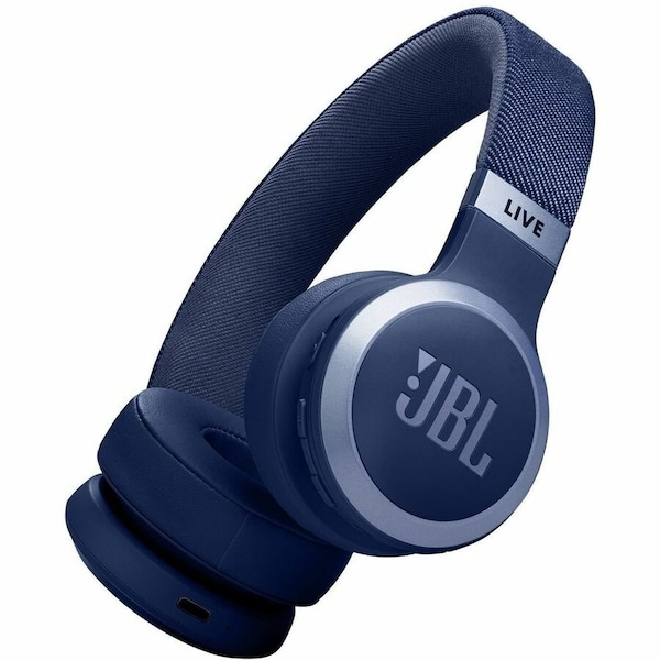 Jbl Live 670NC Wireless On-Ear Headphones with True Adaptive Noise Cancelling JBLLIVE670NCBLUAM - main