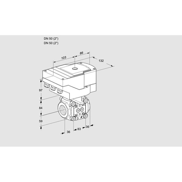 Honeywell Kromschroder IFC350/50R05-32PPPP/20-07W2E-I KS88302997 - main