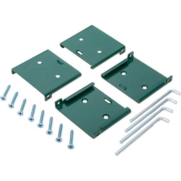 Grizzly Caster Mounting Plates for T32334, 4PK T33927 - main