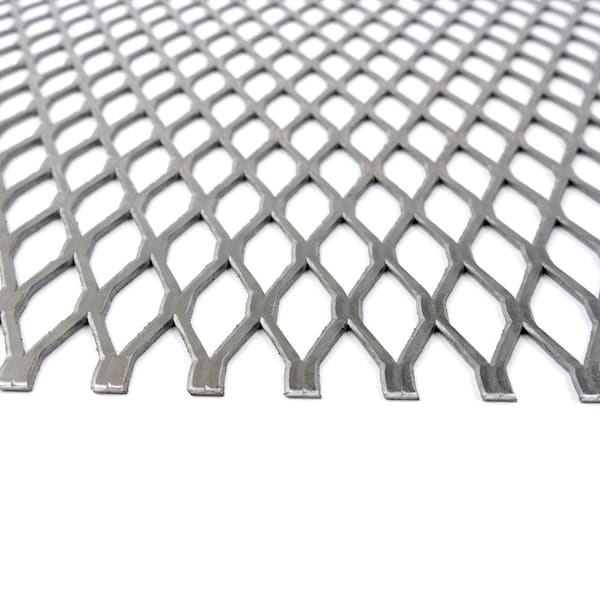 Usa Industrials A36 No. 9 Carbon Steel Expanded - Flattened - 0.120in Thick x 12in Wide x 48in Long ESHT-A36-0.12X12-48 - main
