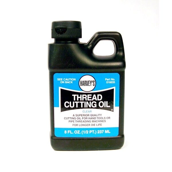 Harvey Oil Thread Cutting 1/2Pt Clear 016035 - main
