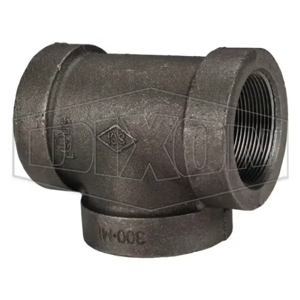 Dixon Threaded Pipe Tee, Tee, 1 in Nominal, FNPT, Iron 300FT10 - main
