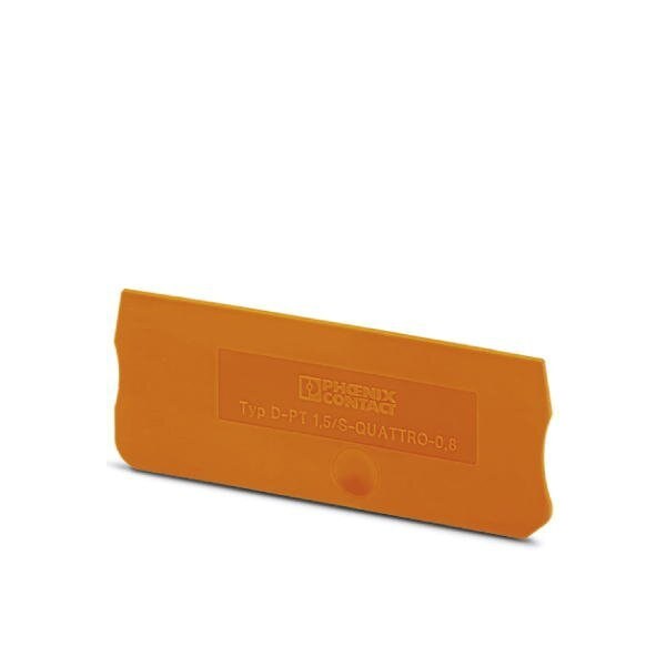 Phoenix Contact D-PT 1 5/S-QUATTRO-0 8 OG End cover 1029591 - main