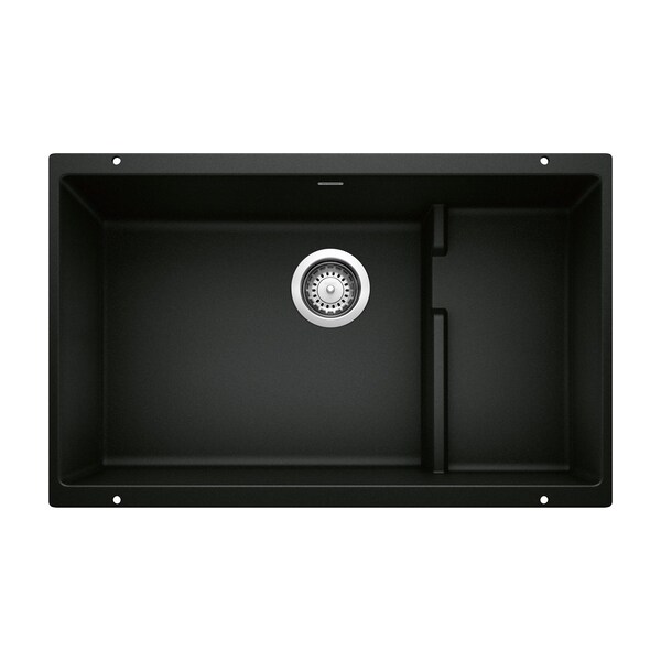 Blanco Precis Cascade Super Single, Coal Black 442934 - main