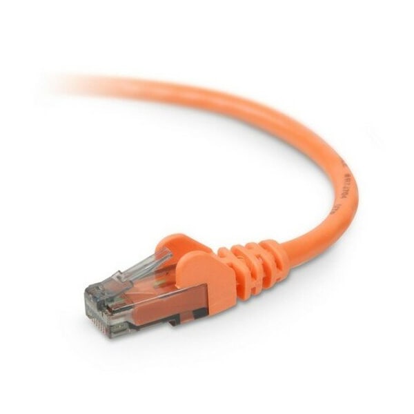 Belkin 1Ft Cat6 Snagless Patch Cable Orange A3L980-01-ORG-S - main