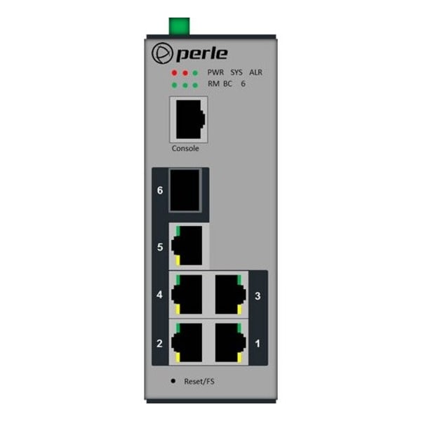 Perle Systems Perle IDS-206-XT - Industrial Managed Ethernet Switch 07013300 - main