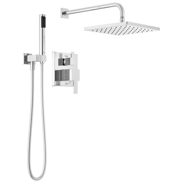 Delta Modern Monitor 14 Series Shower with Raincan & Hand Shower, 20.13 in, Chrome T342701 - main