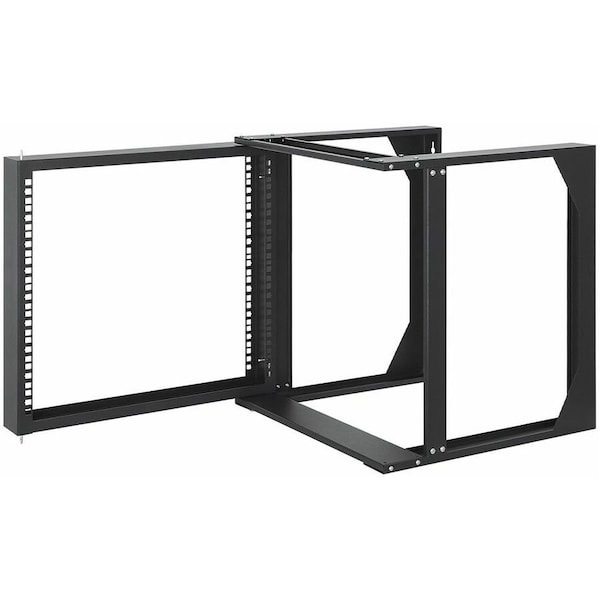 Intellinet Network Solutions Manhattan 19" Wall Mount 2-Post Open Frame Network Rack, 9U 716185 - main