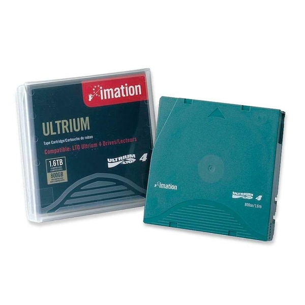 Imation LTO Ultrium 4 Tape Cartridge - LTO-4 - 800 GB (Native) / 1.60 TB (Compressed) - 1 Pack 26592 - main