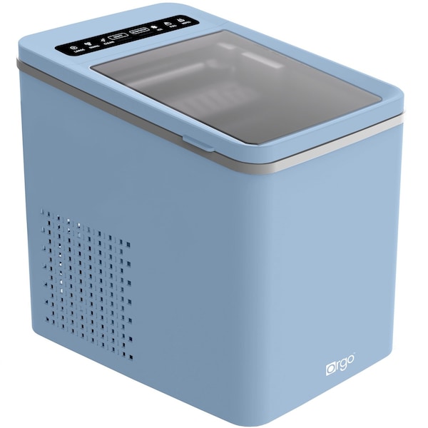 Orgo The Maverick Countertop Ice Maker, Makes 23 lbs. in 24 hours, Bullet Shaped In 2 Sizes, Blue TMT1653 - main