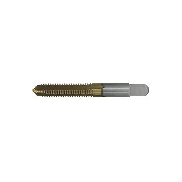 Norseman Drill & Tool Norseman 24AGN Plug, HSS Straight Flute, TiN Coated, Hand Tap, Size 1in 1/412, H4, 6 Flutes 46362 - main