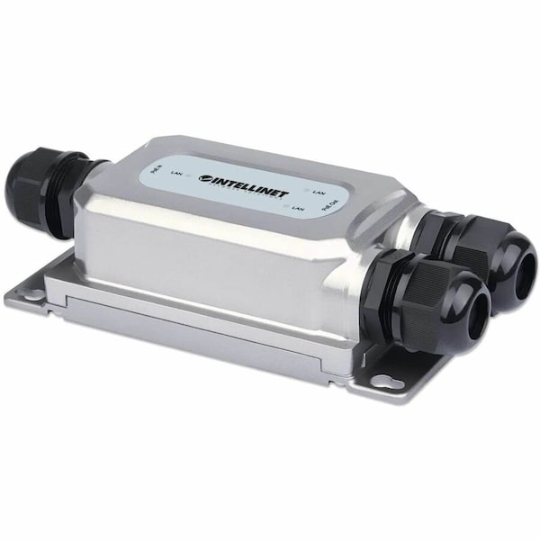 Intellinet Network Solutions NETWORK SOLUTIONS 2-PORT OUTDOOR VANDALPROOF GIGABIT ULTRA POE EXTEND 561648 - main