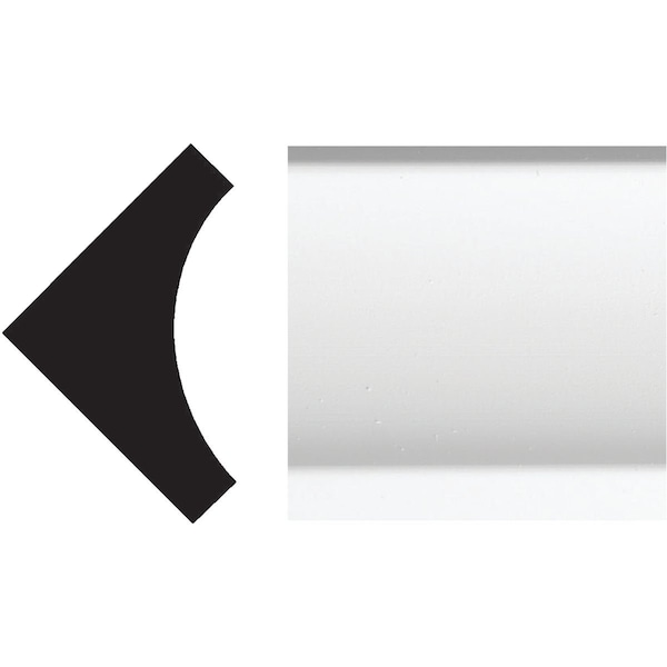 Royal 3/4''x3/4''x8 ' Inside Corner Molding 5073487 - main