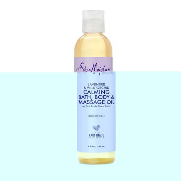 Shea Moisture Lavender Wild Orchid Bath Body and Massage Oil, 8 Fluid Ounce, 24PK 68647710 - main