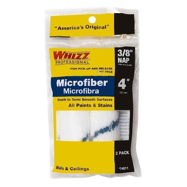Whizz Roller System MICROFIBER MINI 4 in., 2PK 74011 - main