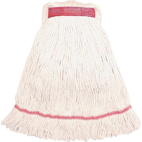 Genuine Joe Large Mop Head, White, GJOLWH1B GJOLWH1B - main