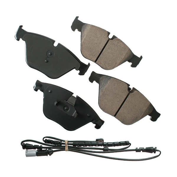 Akebono 11-14 Bmw 535I/12-14 640I-Acthybrid 5:Fr Euro Pads, Eur1505 EUR1505 - main