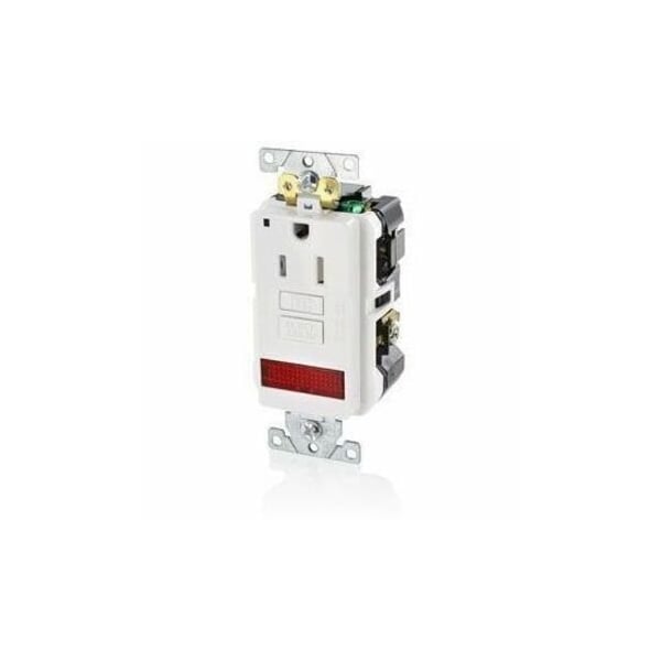 Leviton SmartlockPro GFCI 15A TR Pilot Black GFPL1-PLE - main