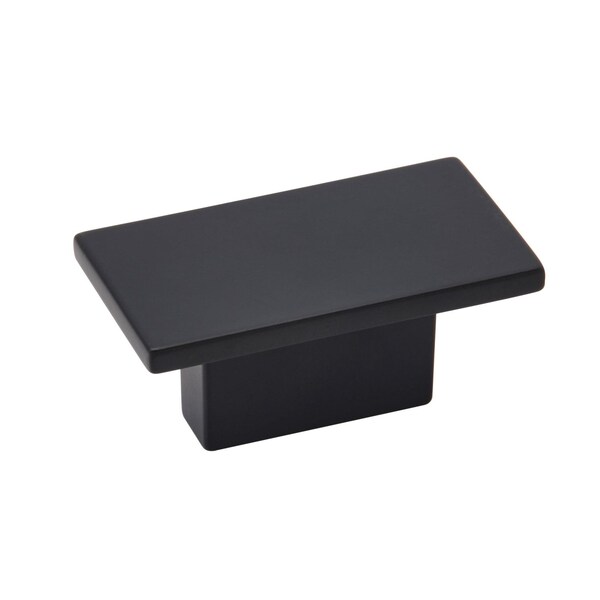 Amerock Prominence 1-9/16 inch (40mm) Length Matte Black Cabinet Knob, 25PK 25VMP37321MB - main