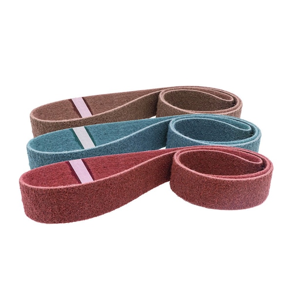 Combat Abrasives 2in x 48in Surface Conditioning Belts, Non-Woven, 6PK XCB2X48SURFCOND - main