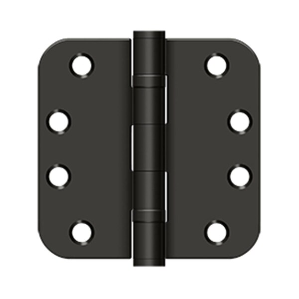 Dendesigns 4 x 4 x 0.625 in. Radius Heavy Duty Hinge, Oil-Rubbed Bronze DE3232818 - main