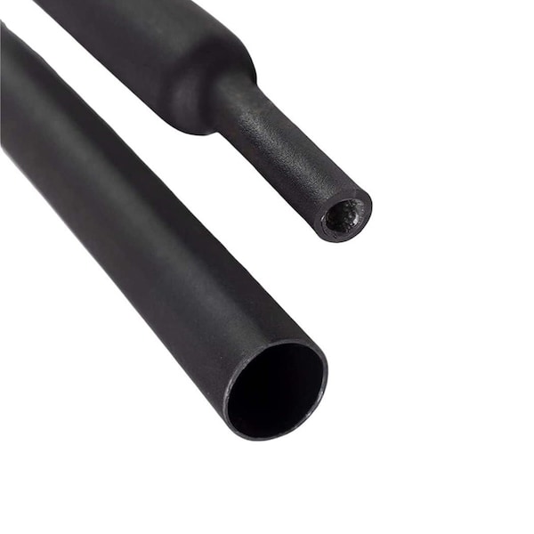 Kable Kontrol 3:1 Heavy Wall Flame Retardant Heat Shrink Tubing - 43 mm ID - 4FT Stick - Black HSHW31-43-4-BK - main