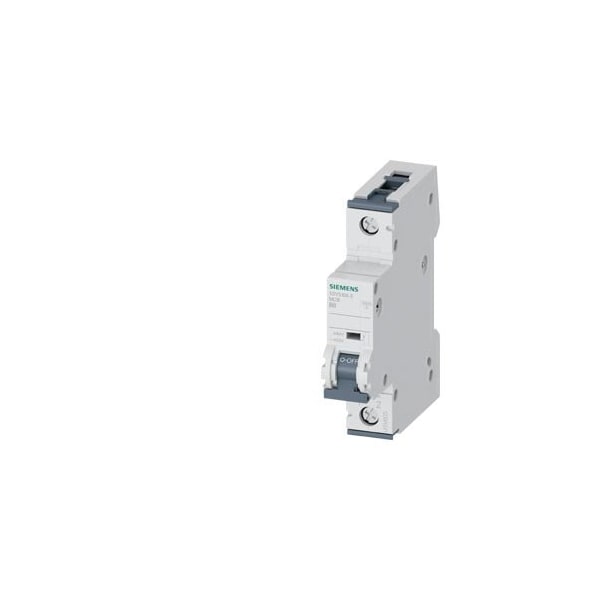 Siemens MCB 440V DC 400V AC 10kA 1-pole 5SY5108-6 - main