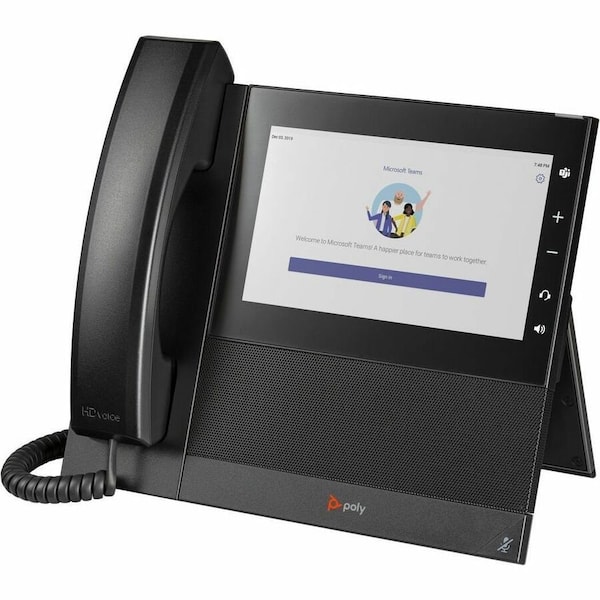 Hp POLY CCX 600 BUSINESS MEDIA PHONE FOR MICROSOFT TEAMS AND POE-ENABLED 82Z84AA - main