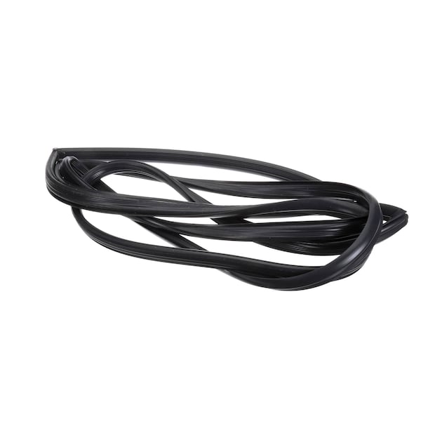Food Warming Equipment Door Gasket, 60.125in x 22.125in, Push-In, Black GSKT-D-60-125X22-125 - main