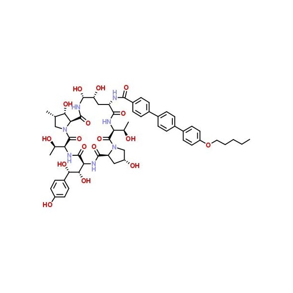 Ak Scientific Anidulafungin (25mg), CAS 166663-25-8 B624-25mg - main