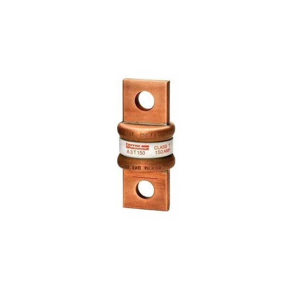 Ferraz Shawmut 1.06in x 2.44in, 300 VAC/160 VDC, 150 A, 200 kA AC/50 kA DC Interrupt, GMG Body, Copper Blade A3T150 - main