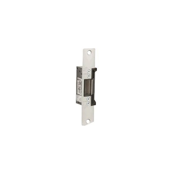Adams Rite Elec Stk, 24 VAC, STD Fail Sec, 1-1/4" x 6-7/8" Radiused Leaf FP, US28 7131-540-628-00 - main